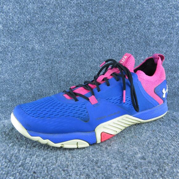 Under‎ Armour Tribase Reign 2 Men Sneaker Shoes Size 11.5 Medium Blue Synthetic - Picture 1 of 10